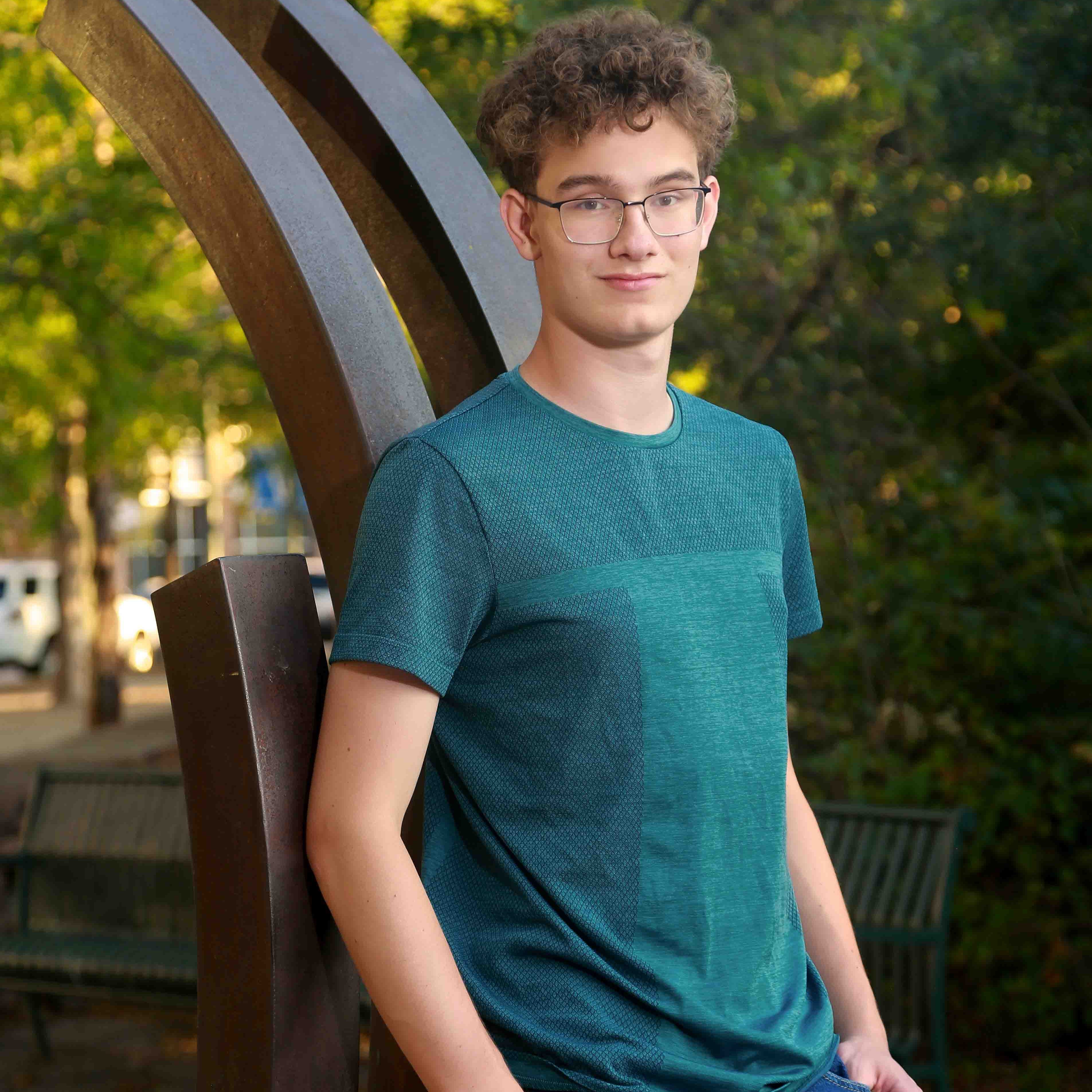 Denver High School Senior Photography 3 casual high school senior photo nature boy